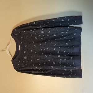 Cheetah print sweater
